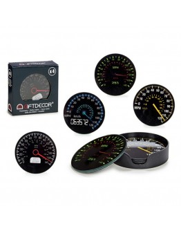 Coasters Speedometer (4 Pieces)