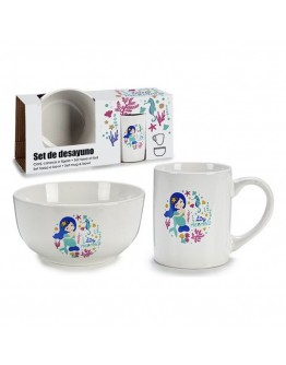 Children’s Dinner Set Porcelain (26 x 7 x 13,8 cm) 2 Pieces