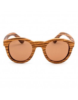 Unisex Sunglasses WOOD-B Brown (Ø 45 mm)