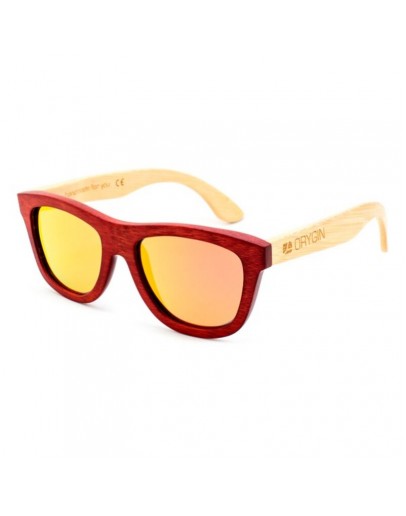 Unisex Sunglasses WOOD-ROJO Brown Red (Ø 45 mm)