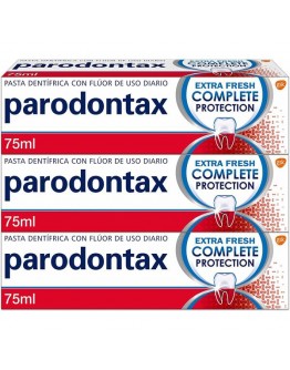 Fluoride toothpaste Parodontax Complete Protection Extra Fresh (3 uds x 75 ml) (Refurbished A+)