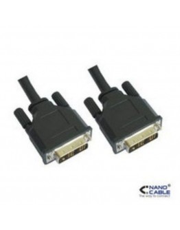 DVI Cable NANOCABLE 10.15.0603 3 m Male to Male Connector