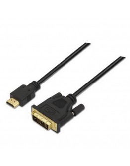 HDMI to DVI Cable NANOCABLE 10.15.0502 1,8 m Male to Male Connector