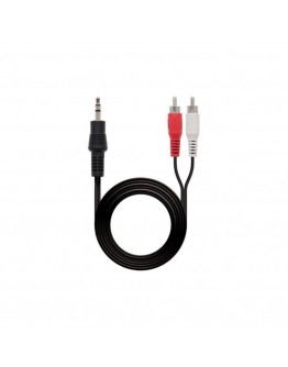 Audio Jack to RCA Cable NANOCABLE 10.24.0303 3 M