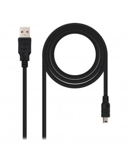 USB 2.0 A to Mini USB B Cable NANOCABLE 10.01.0405 (4.5 m)