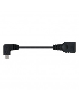 USB 2.0 A to USB B Cable NANOCABLE 10.01.3600 15 cm Male plug/socket Black