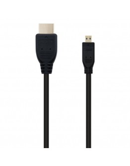 Micro HDMI Cable NANOCABLE 10.15.3502 1,8 m Black