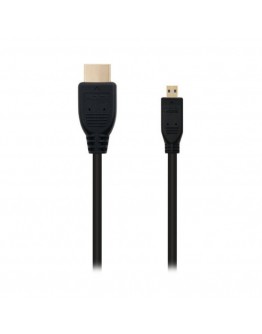 HDMI to Micro HDMI Cable NANOCABLE 10.15.3501 Black (0,8 m)