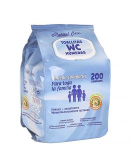 Moist Wipes Wc (200 uds)