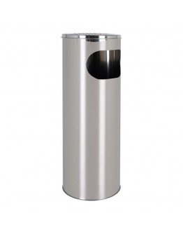 Waaste Paper Bin with Ashtray Confortime Metal (20 X 59 cm)