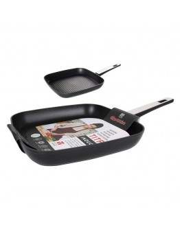 Grill pan Quttin Toughened aluminium (28 x 28 cm)