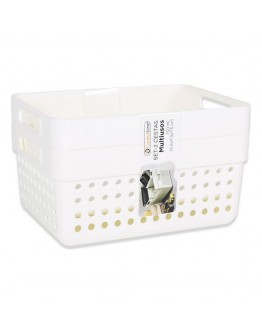 Multi-purpose basket Confortime Plastic (2 Pieces) (15,5 x 11,5 x 7,5 cm)