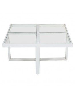 Centre Table Mindi wood (90 x 90 44 cm)