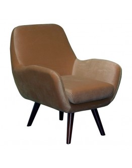 Armchair Golden Velvet (73 x 76 x 86 cm)