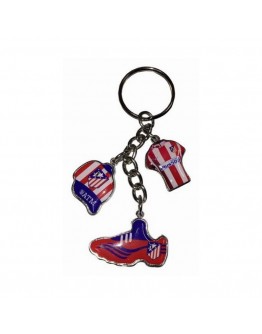 Keychain Atlético Madrid 20793 Red White