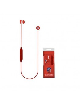 Bluetooth Sports Headset with Microphone Atlético Madrid Red