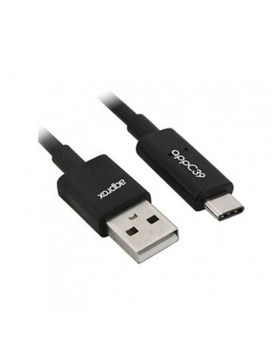 USB 2.0 A to USB C Cable approx! APPC39 1 m Black