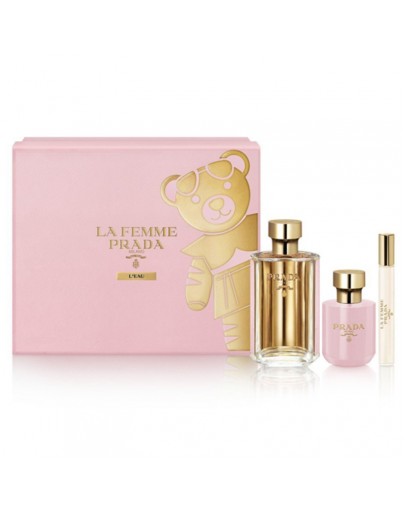 Women's Perfume Set La Femme Prada EDT (3 pcs)