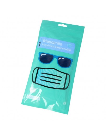 Disposable Hygienic Mask Market Inca Adults (5 Pieces)