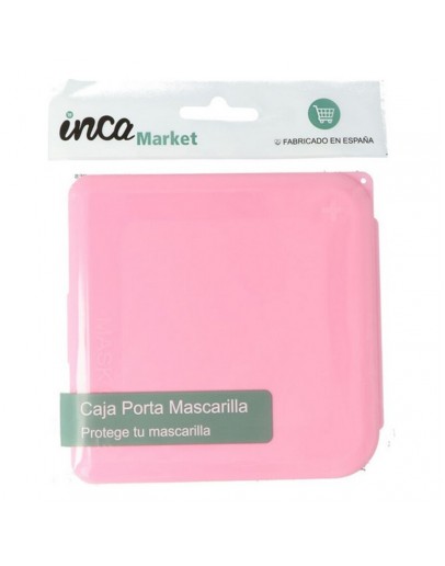 Portable Mask Case Inca Hot Pink