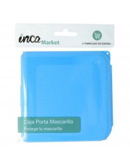 Portable Mask Case Inca Blue