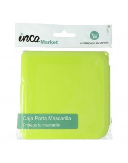 Portable Mask Case Inca Green