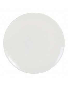 Flat plate La Mediterránea Monaco Stoneware Shine Ivory (26 cm)