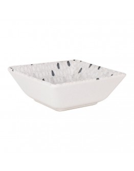 Bowl La Mediterránea Barroc Porcelain White (13 x 13 x 5 cm)