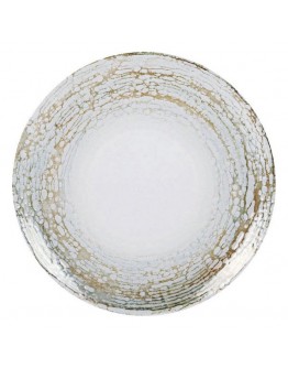 Flat plate La Mediterránea Sasha Monaco Shine Porcelain (Ø 26 cm)