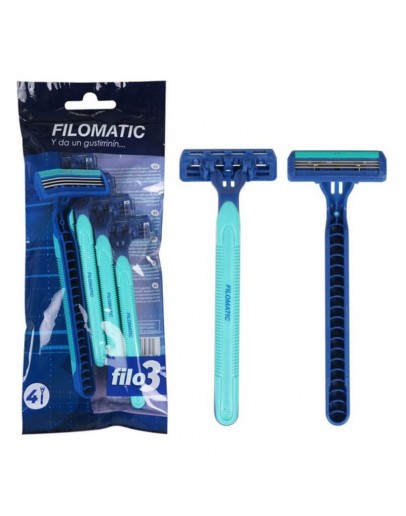 Manual shaving razor Triple (4 pcs)