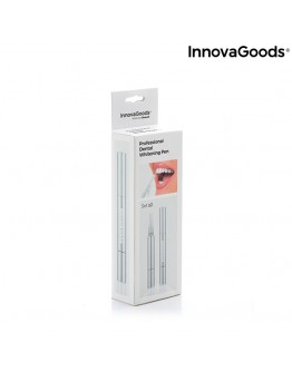 Tooth Whitening Pencil InnovaGoods (Pack of 2)