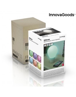 Silicone LED Touch Lamp with Speaker Silitone InnovaGoods