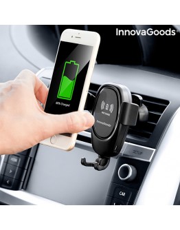 Mobile Phone Holder with Wireless Charger for Cars Wolder InnovaGoods