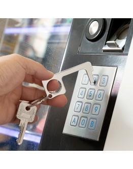 Hygienic Door Opener Keyring Multi-use Security