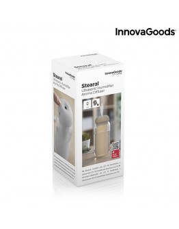 Ultrasonic Humidifier and Aroma Diffuser with LED Stearal InnovaGoods