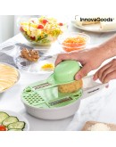 6 in 1 Multifunction Grater-Cutter with Accessories and Recipes Gradder InnovaGoods