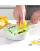 6 in 1 Multifunction Grater-Cutter with Accessories and Recipes Gradder InnovaGoods