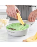 6 in 1 Multifunction Grater-Cutter with Accessories and Recipes Gradder InnovaGoods