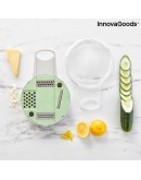 6 in 1 Multifunction Grater-Cutter with Accessories and Recipes Gradder InnovaGoods