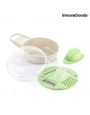 6 in 1 Multifunction Grater-Cutter with Accessories and Recipes Gradder InnovaGoods