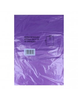 Hairdressing Cape (104 x 130 cm) Disposable Lilac (30 uds)