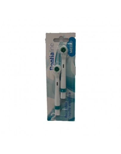 Spare for Electric Toothbrush Dentialine (2 uds)