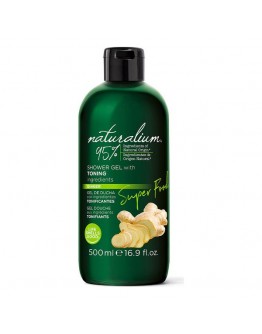 Shower Gel Super Food Ginger Toning Naturalium (500 ml)