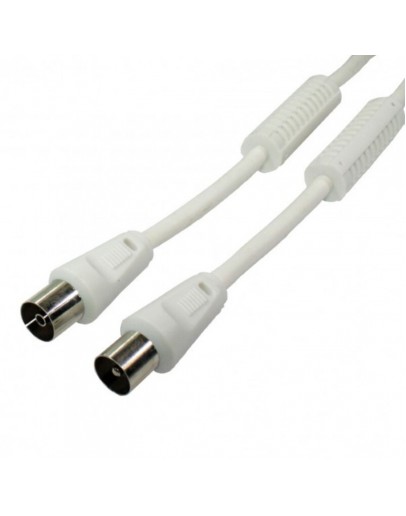 Antenna cable DCU TV M-H White (3 m)