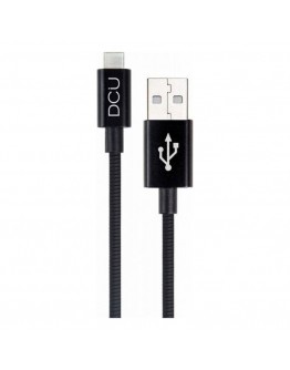 USB 2.0 A to USB C Cable DCU Black (1M)