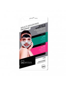 Facial Mask IDC Institute Multi Masking Black O2 Bubble (20 g)