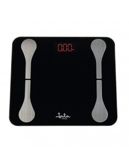 Digital Bathroom Scales JATA HBAS1502 Black Glass