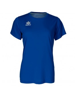 Women’s Short Sleeve T-Shirt Luanvi Pol Blue