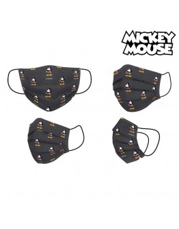 Hygienic Face Mask Mickey Mouse Children's Black