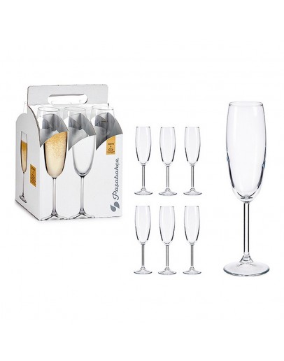 Champagne glass Sodera Glass (220 ml)